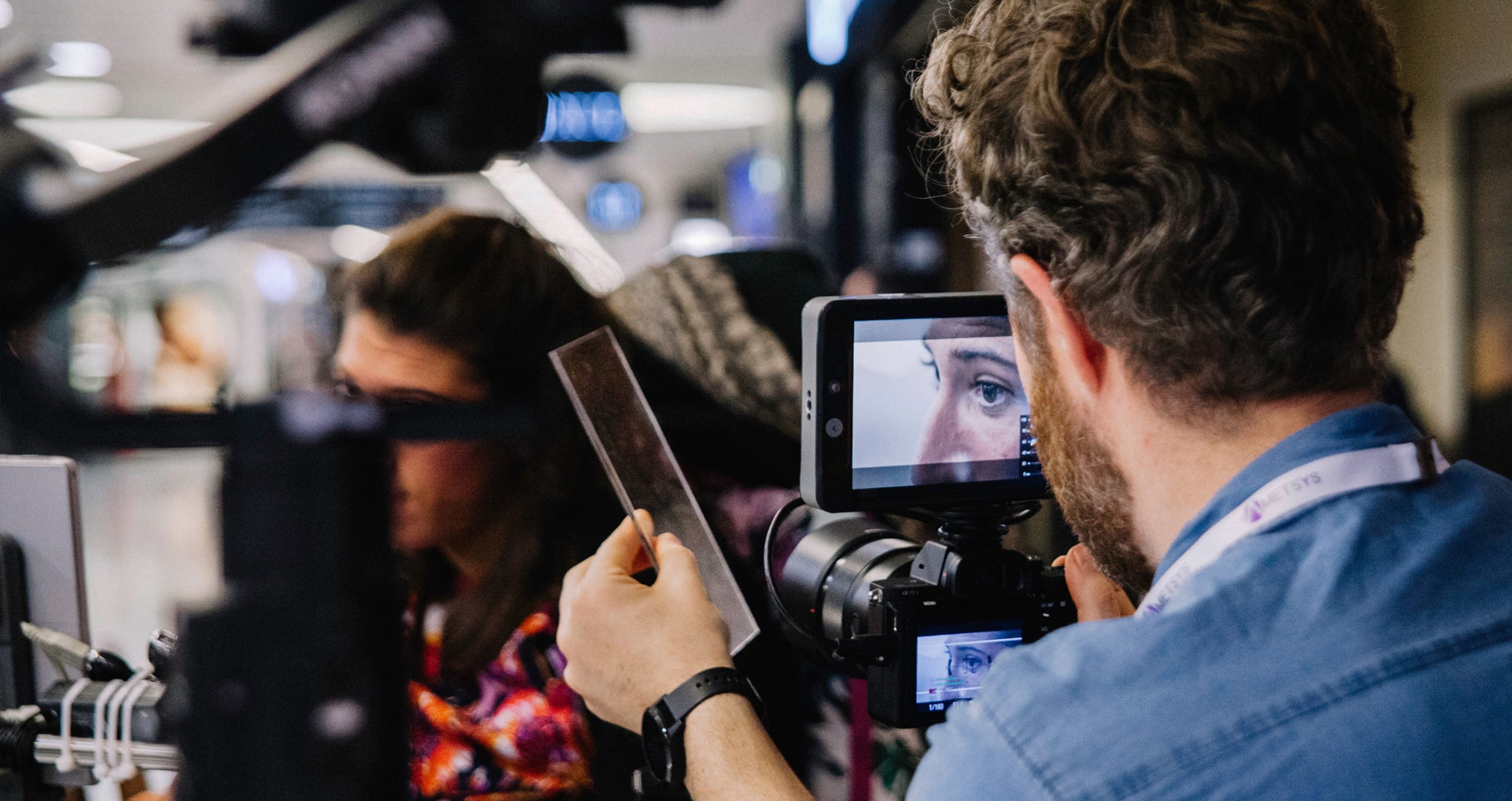 Man Holding Video Camera 2